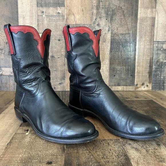 Lucchese Classics Handmade GB8788 Cowboy Boots Mens 13 D - Picture 3 of 12